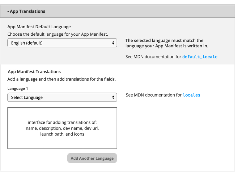 Step 2 - App Translations